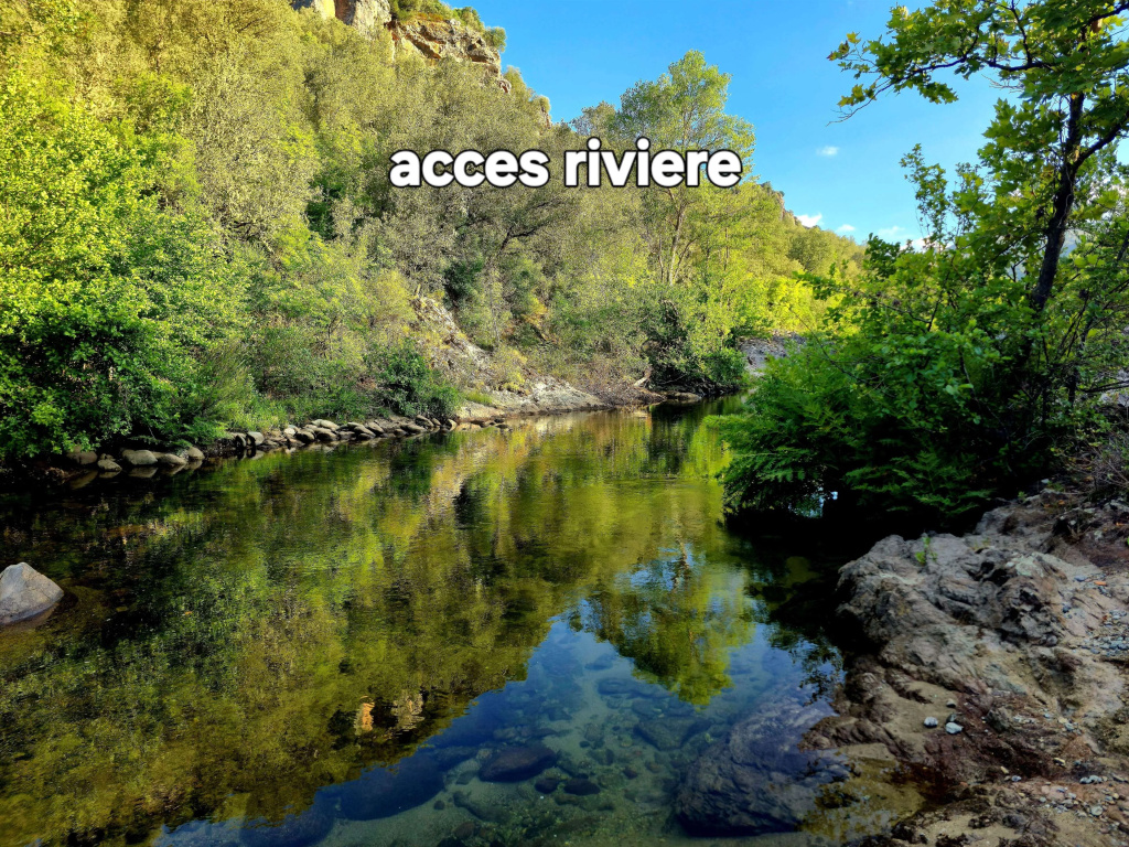 GITES O FIL DE LEAU piscine spa accès rivière