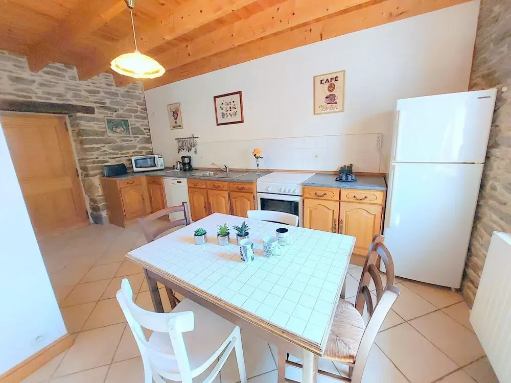 Stone House Near Penze River and Morlaix Bay