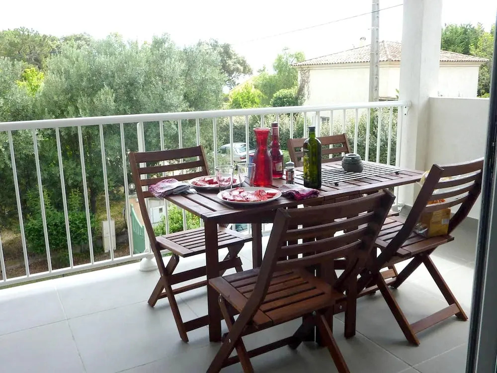 Apartment With One Bedroom In Santa Lucia Di Moriani With Wonderful Sea View Terrace And Wifi