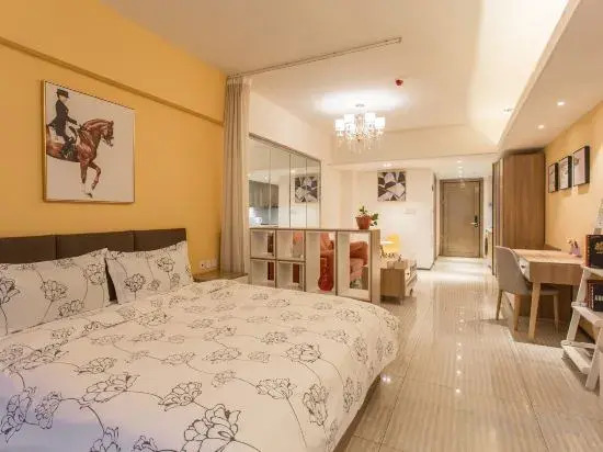 Blueberry apartment chain (Lushangzhongxin store)
