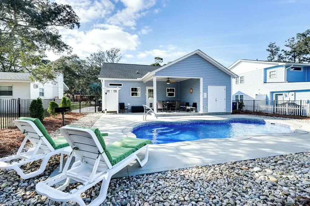 Serene Oak Island Home w/ Private Saltwater Pool!