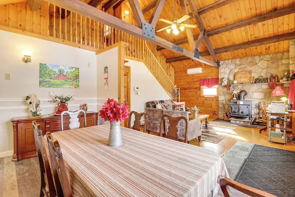 Hike + Ski: Log Cabin in East Stroudsburg!