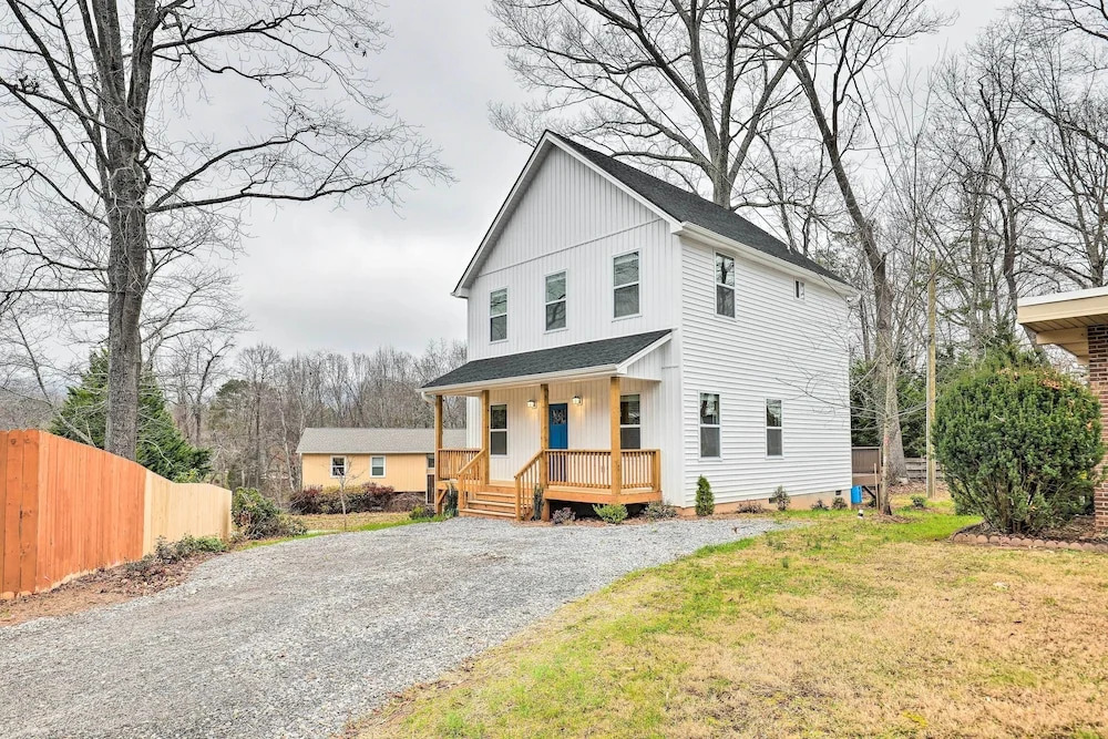 Modern Candler Home w/ Deck & Yard