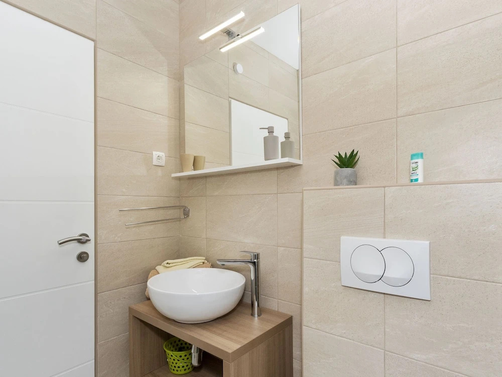 Modern Apartment with Seaview, Private Terrace And Pool,Only 150m From the Beach