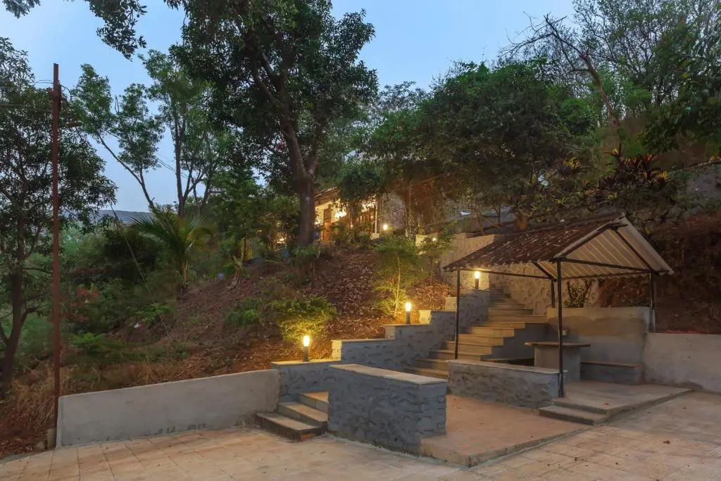 SaffronStays Inverlochy 3-BR Parsi-style villa with indoor games, bonfire & views near Lonavala