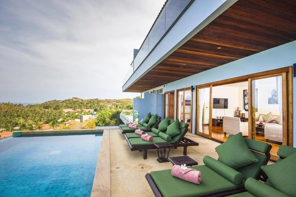 Baan Talay Sai Villa - Panoramic Views 300m to Beach