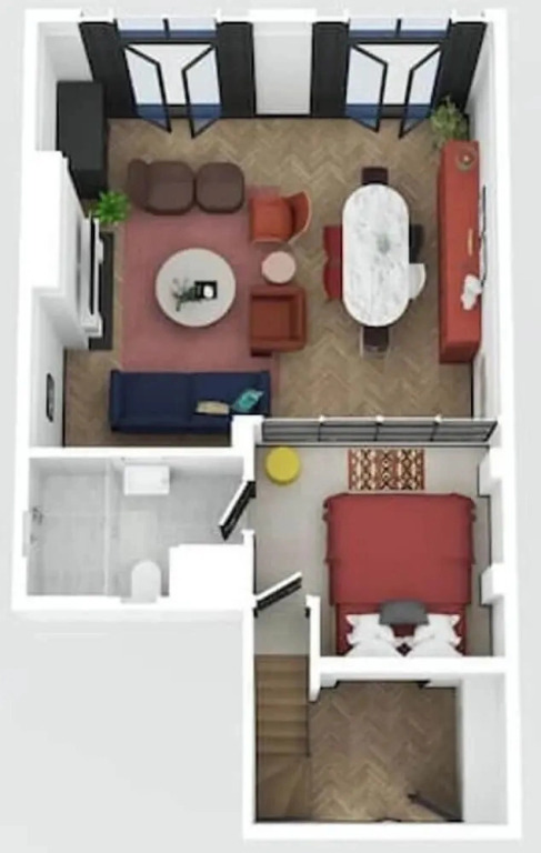 The Bengal Tiger 2 BR With Patio in Notting Hill