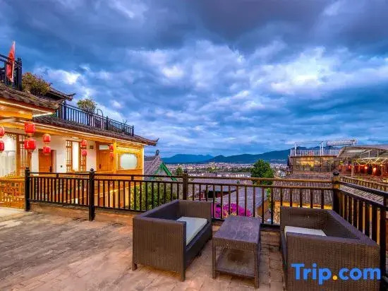 Tianmu Yunju·Retro Xiangyun Ancient City Panoramic View Light Luxury Beauty Suite