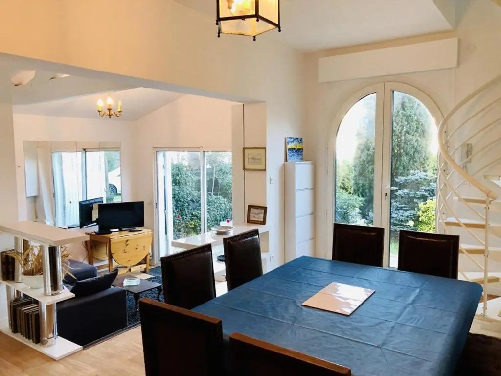Maison conviviale à Arcachon-le-Moulleau, à 150m de la plage, jardin, parking, 2 chambres - FR-1-433-64