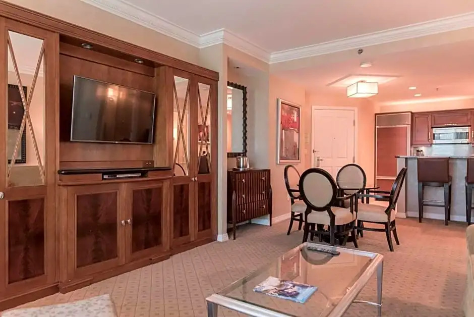 True 1BR Balcony Suite with Strip View at MGM Signature
