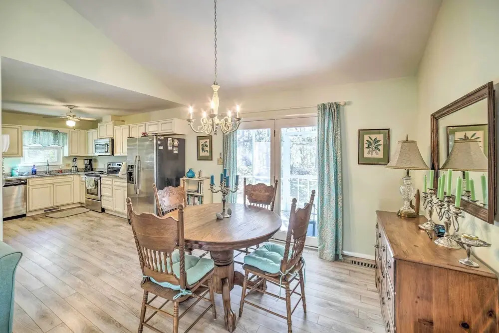 Oak Island Home w/ Yard < 1 Mi to the Beach!
