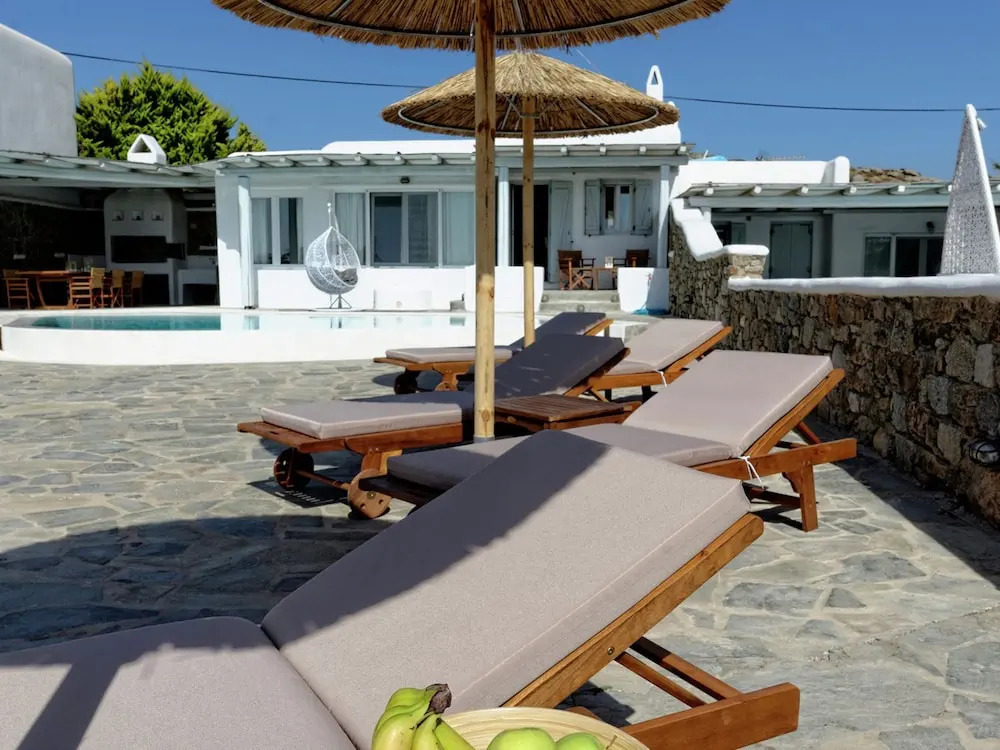 Villa in Mykonos with Sea View and Pool