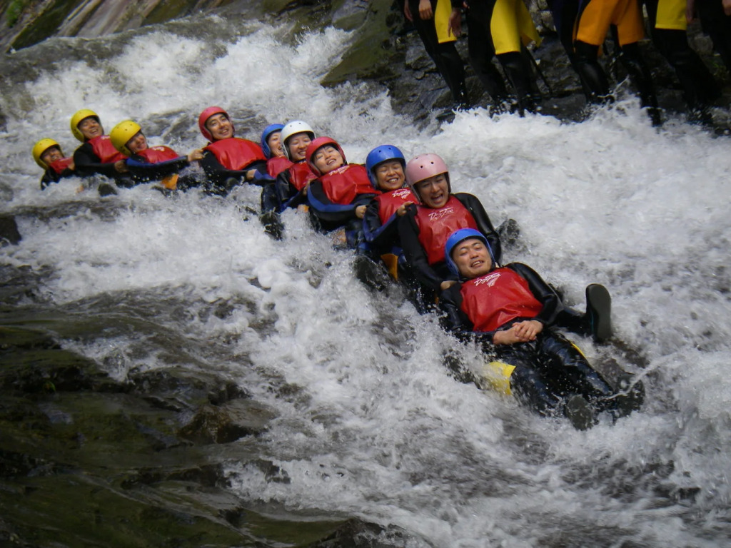 Minakami Campground Riverstone