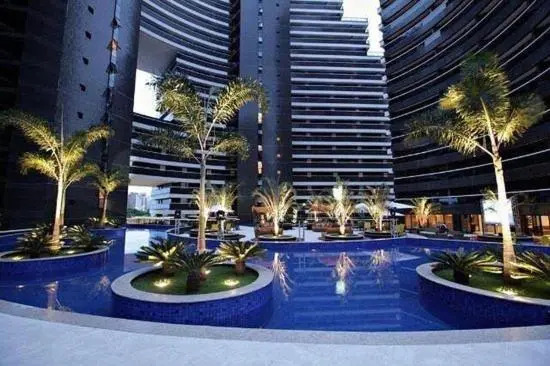 NO MELHOR DA BEIRA MAR, VISTA MAR, WIFI TOP, BEM DECORADO, ACOMODA ATE 06 HOSPEDES, VARANDA GOURMET, no Landscape Beira Mar