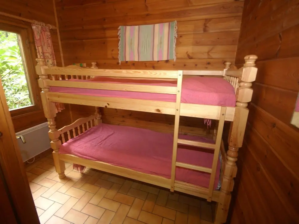 Wooden, Quietly-located Chalet With Garden on the Edge of the Forest in the French Countryside