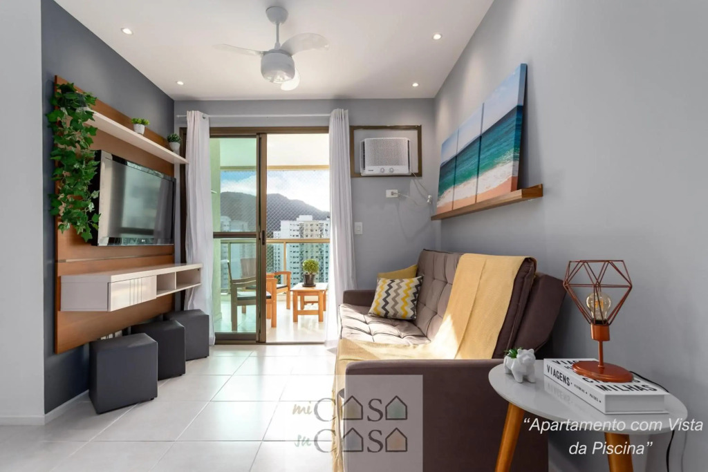 TOP 3 QUARTOS com Home Office Wi-Fi 120 mbps - ESTACIONAMENTO em Condominio com PORTARIA 24h, PARQUINHO INFANTIL, Piscina e Sauna - Apartamento com Ar Condicionado, SmarTV e Cozinha Completa