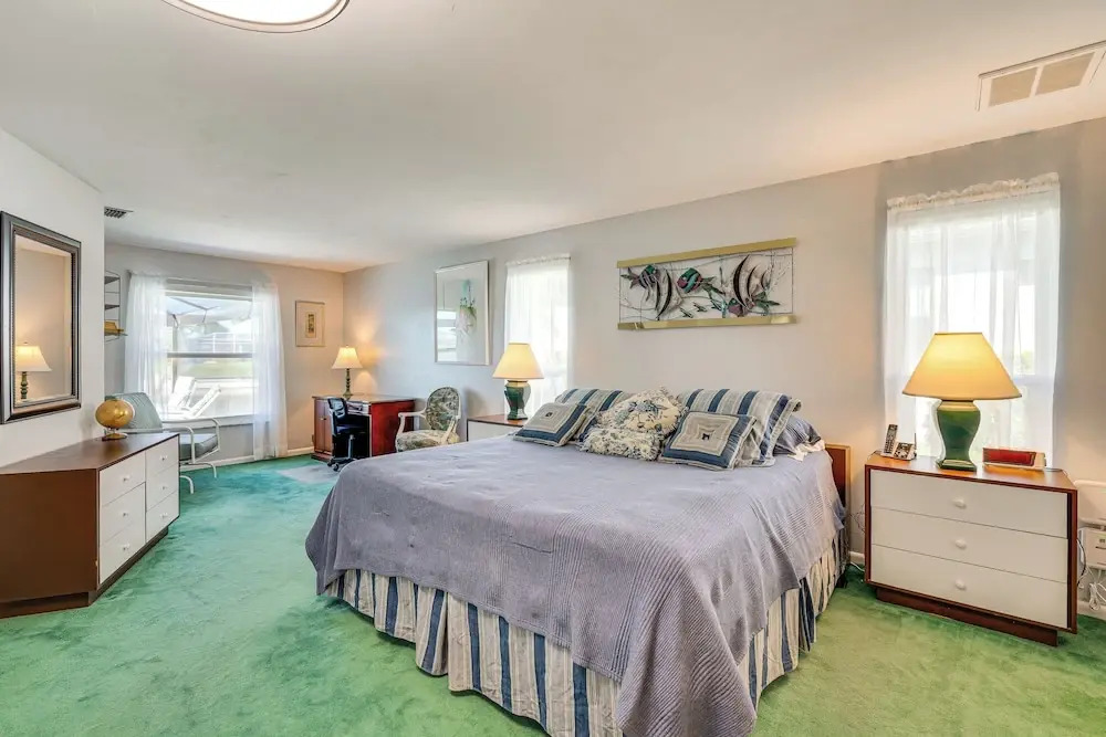 Waterfront Cape Coral Gem w/ Lanai, Pool & Dock