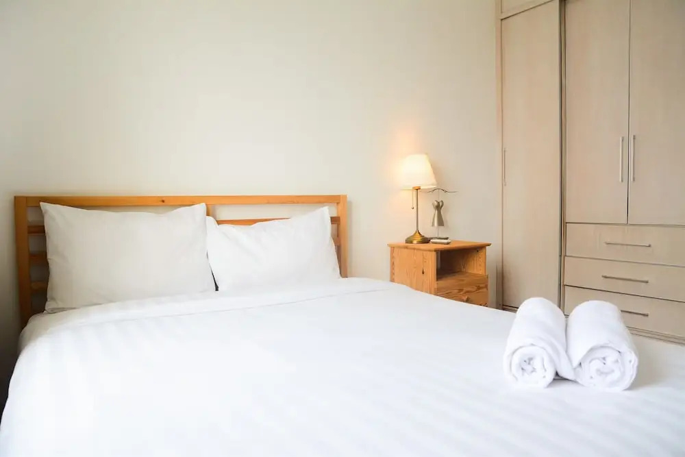 Comfy 2BR Sudirman Park Apartment at Central Area