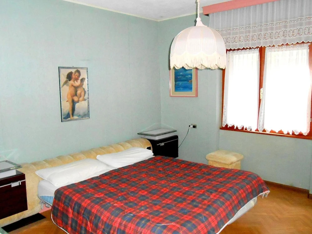 Apartment in Levico Terme With Balcony, Garden, Fireplace