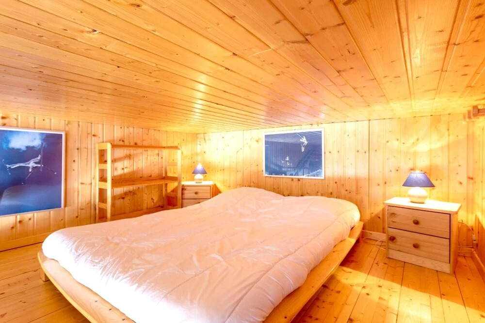 Apartment With 2 Bedrooms in La Plagne-tarentaise, With Wonderful Mountain View
