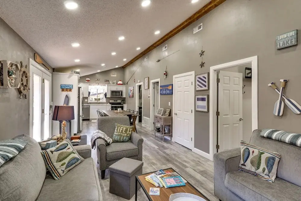 Private Boat Dock: Sunrise Beach Home w/ Fire Pit