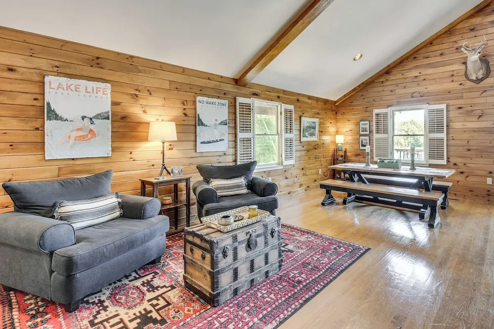 Game Room, Dock & More! Panoramic Lakefront Oasis