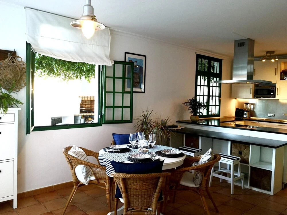 House With 3 Bedrooms in Playa Blanca, With Wonderful sea View, Shared Pool, Enclosed Garden Near the Beach
