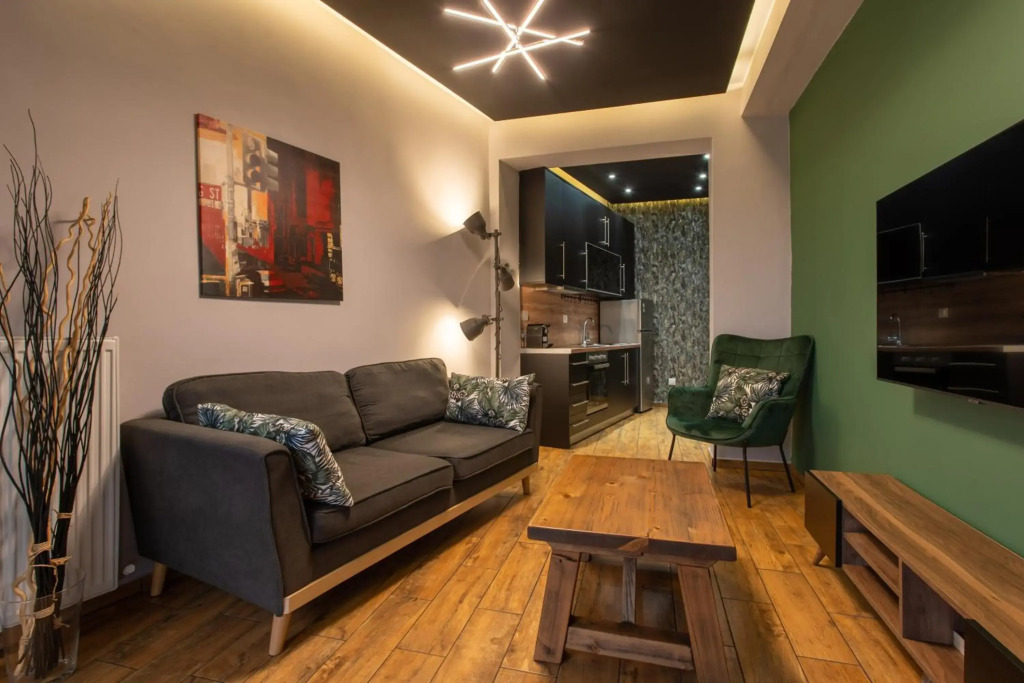 Old town view apartment