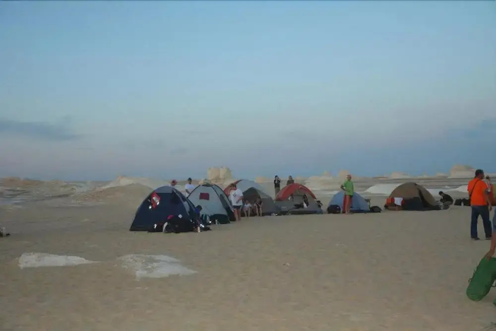 White Desert Camp