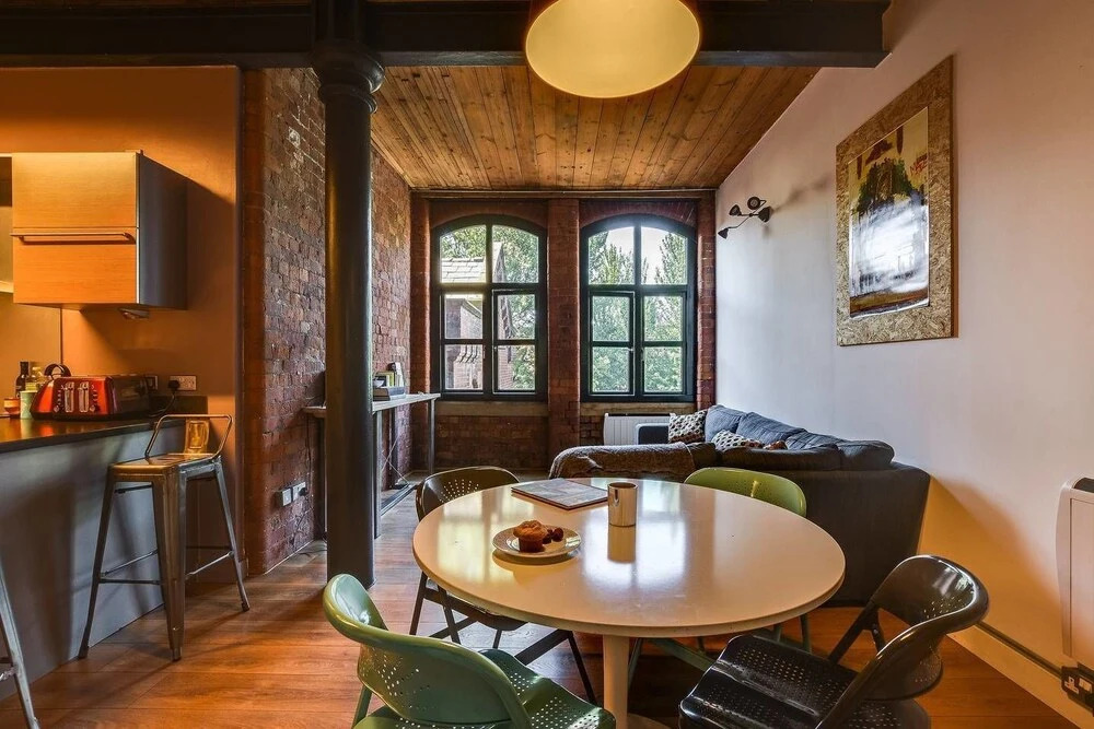 Beautiful 2BR Converted Industrial Mill