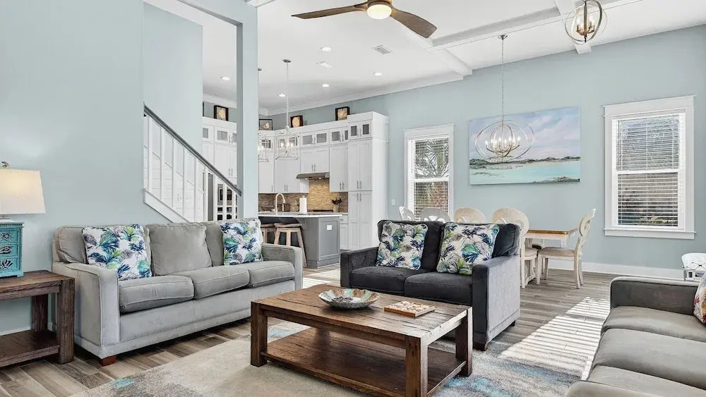 5min Walk to Dune Allen Beach Access Deck w/ Swing Charming 30A by Avantstay