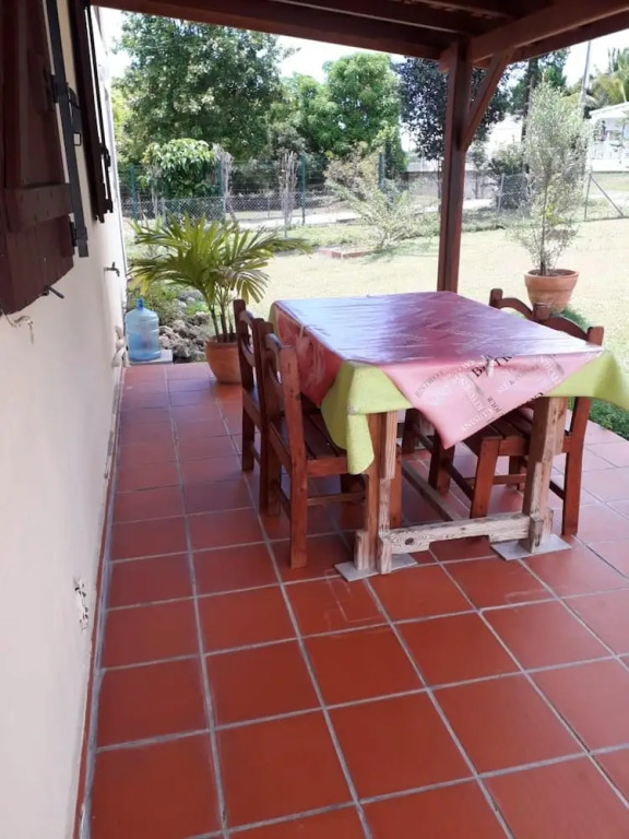 Apartment With one Bedroom in Le Moule, With Enclosed Garden
