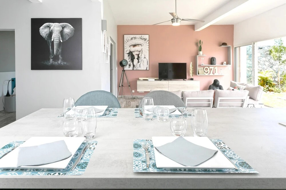 Villa with 2 Bedrooms in Saint Martin, with Private Pool, Enclosed Garden And Wifi - 2 Km From the Beach