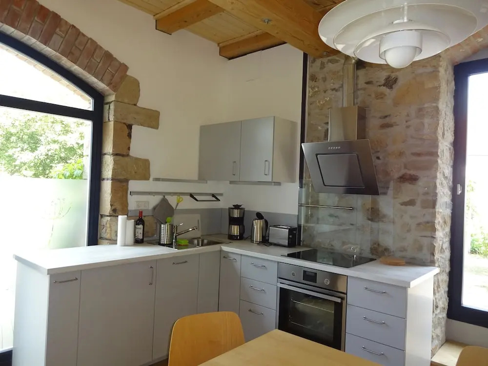 Alte Scheune Rietzschelhof mit Pool