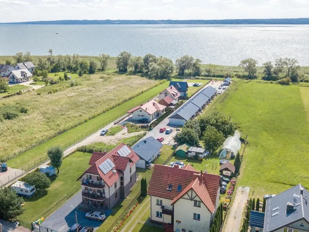 Wooden House Near Vistula Lagoon