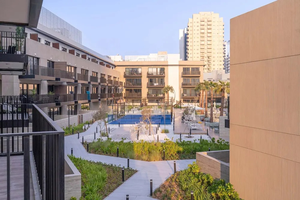 Free housekeeping visits during your stay - StayShort - Stylish, Minimalist 2-Bedroom in Jumeirah Village Circle