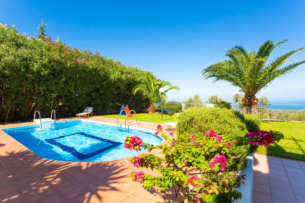 Villa Sevos Large Private Pool Sea Views A C Wifi Car Not Required - 1891