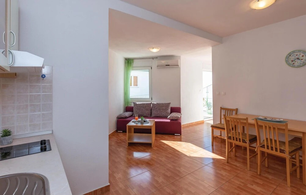 Awesome Home in Krvavica With Wifi and 1 Bedrooms