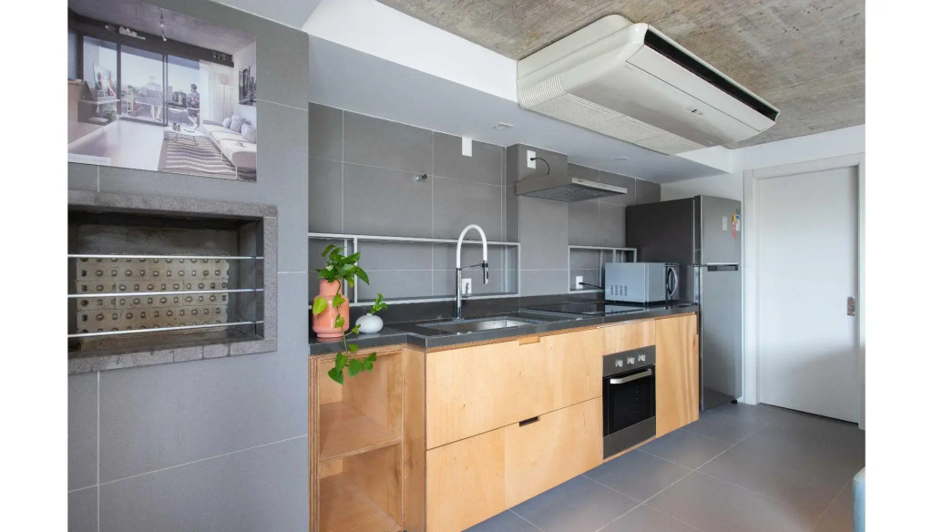 Charlie em POA - Studio Moderno com Coworking e Lavanderia
