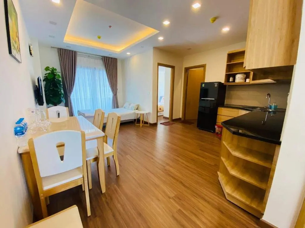 FLC sea tower một phòng ngủ 2 giường đôi lớn view biển 49m2 tiêu chuẩn 4 sao