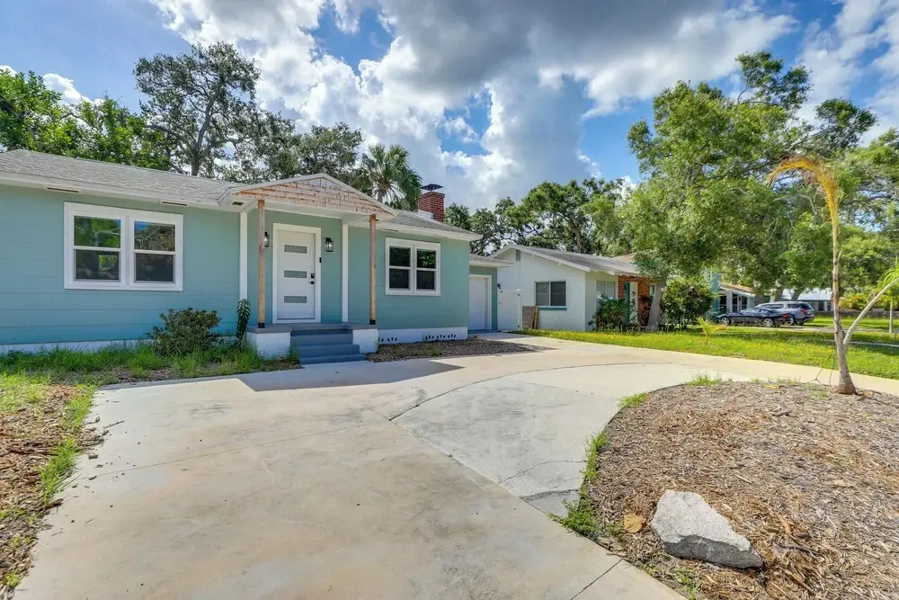 Private Hot Tub & Fenced Yard: Sleek Gulfport Home