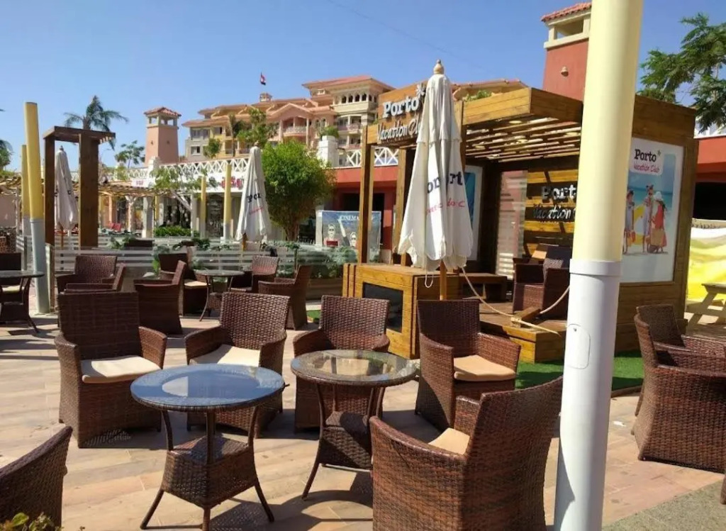 porto sharm 2 bed room and private garden-pool view