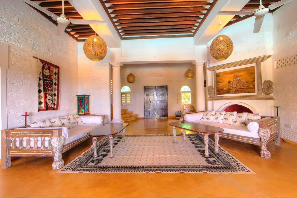Swahili House Tiwi Beach - Private Oceanfront Boutique Villa Near Diani