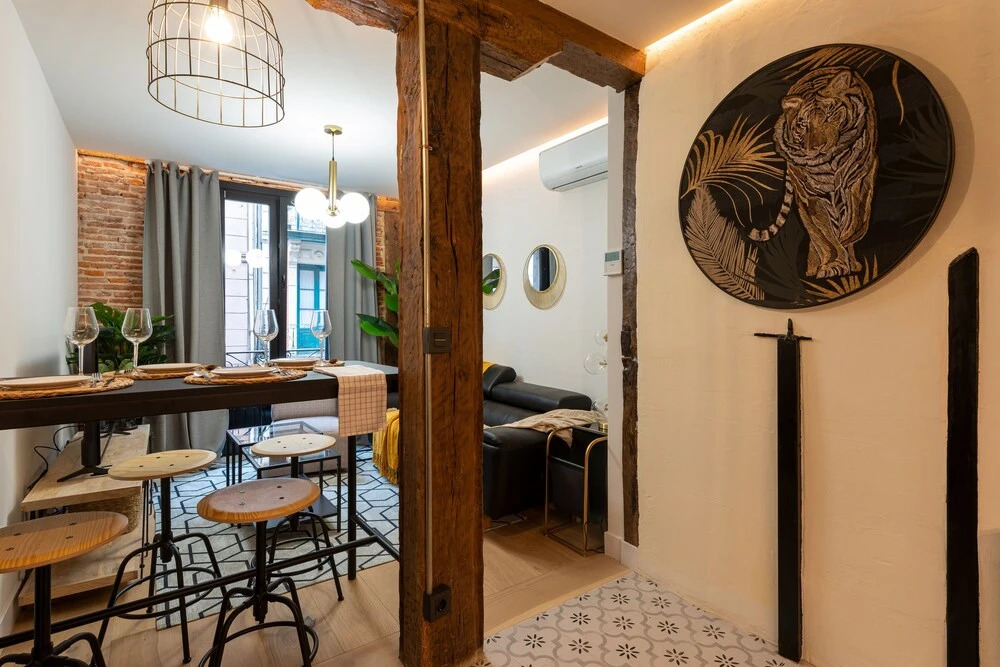 Renovado y céntrico apartamento con AC