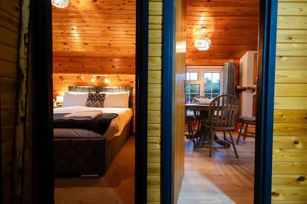 Cozy Log Cabin 346 - Rural Mid Wales