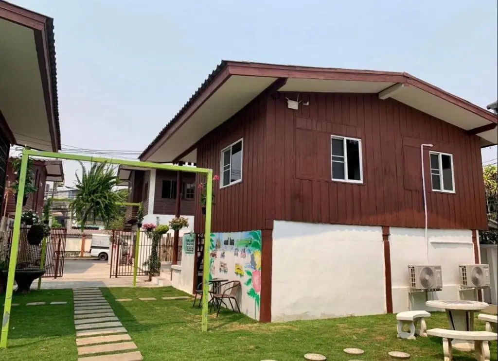 Wooden hostel