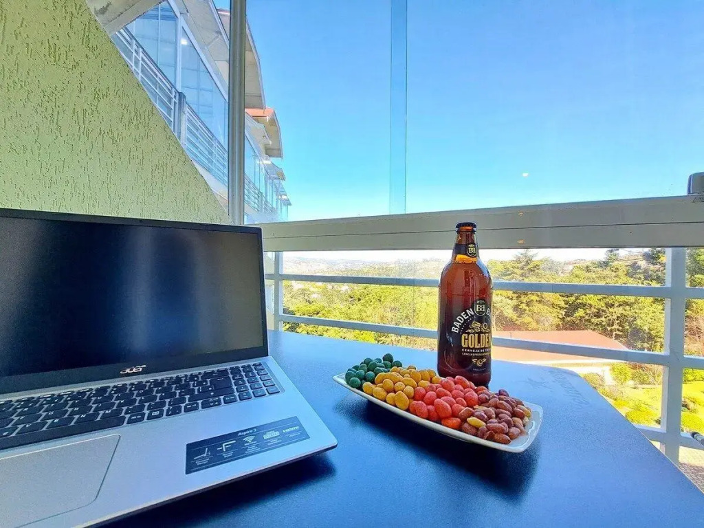 Apartamento Charmoso Com Lareira