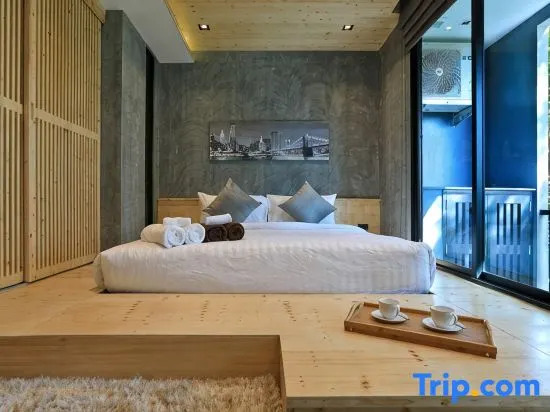 Lovely Studio Japanese Loft 10min to NaiHarn Beach
