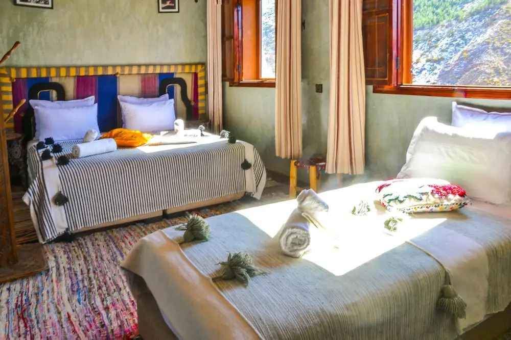 Authentic and pittoresque room for 3 people in Tamatert, Morocco