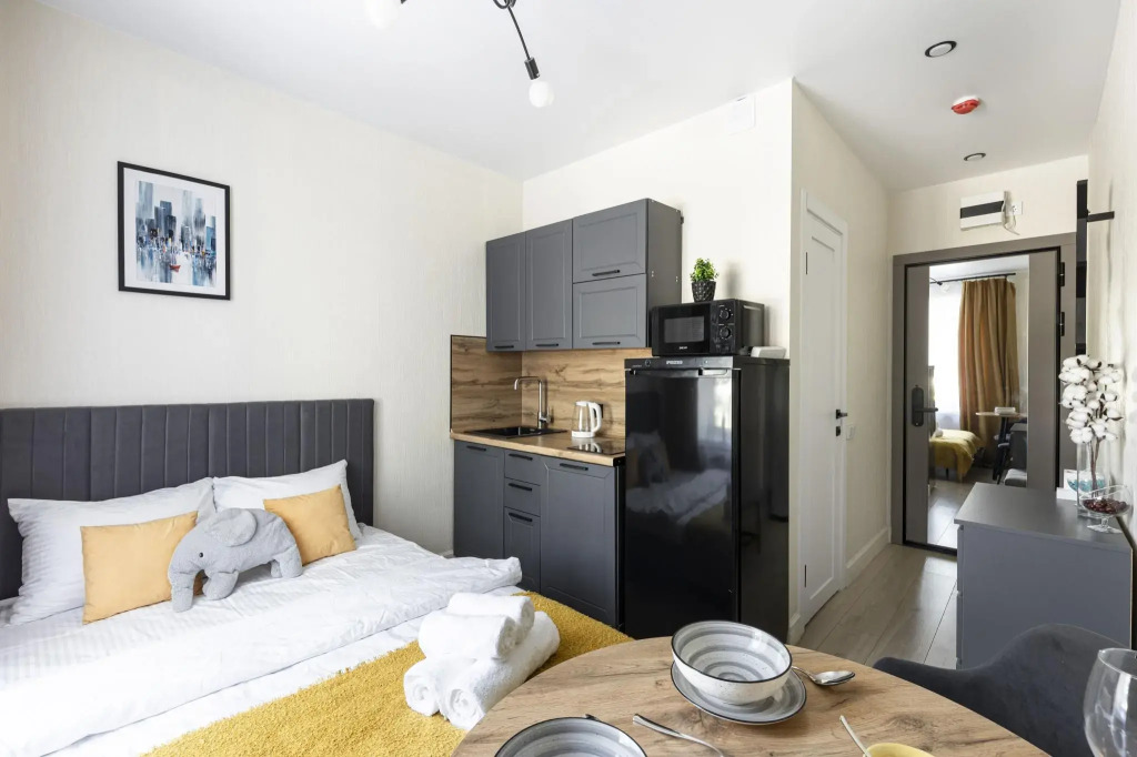 MOKO Apartments на 4-й Рощинский проезд 7/17